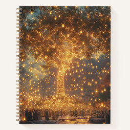 Cuaderno Enchanted Lantern Tree Notebook