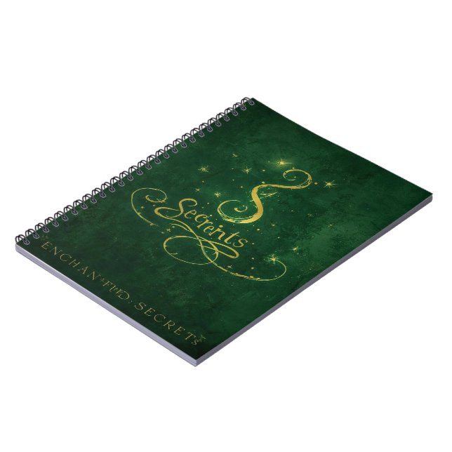 Cuaderno Enchanted Secrets – Golden Sigil (Lado Izquierdo)