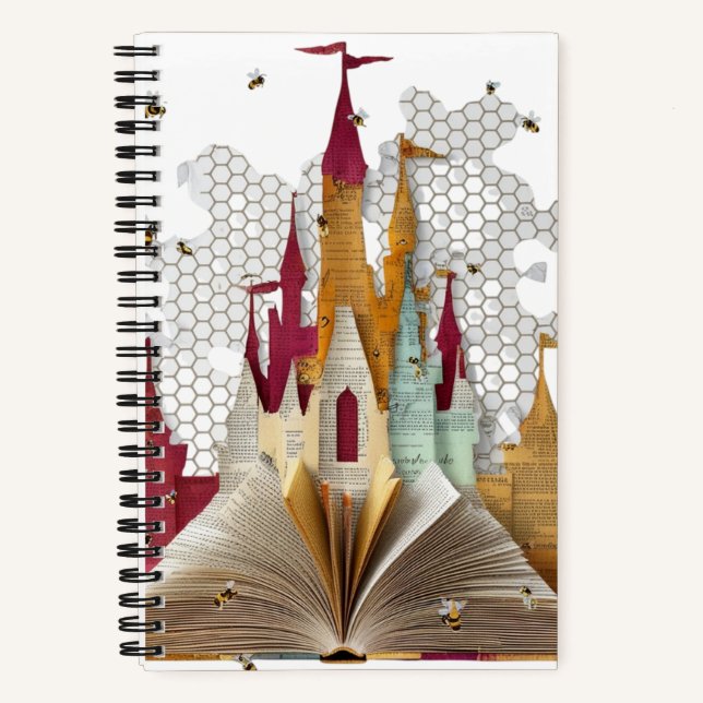 Cuaderno Enchanted Storybook Castle Spiral Notebook (Anverso)