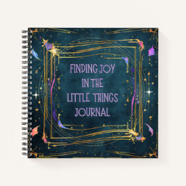 Cuaderno Encontrar Alegría En Las Cosas Pequeñas