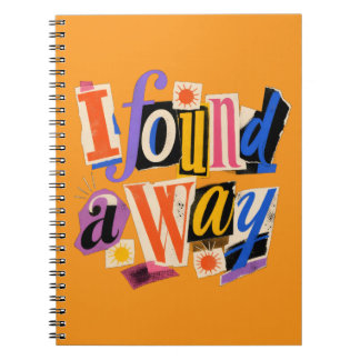 Cuaderno Encontré una manera - Inspirador