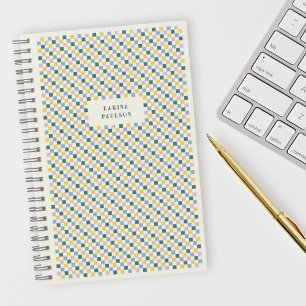 Cuaderno encuadernado en espiral con marco de tabl