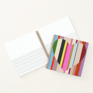 Cuaderno encuadernado en espiral Optic HeART