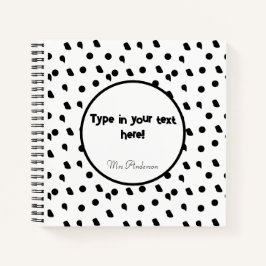 Cuaderno encuadernador personalizado, binder boho, personal