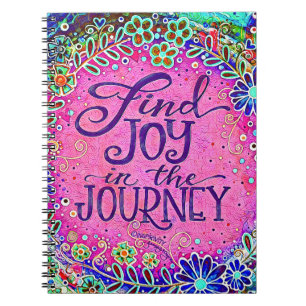 Cuaderno Encuentra alegría en la moda de la inespiritualida