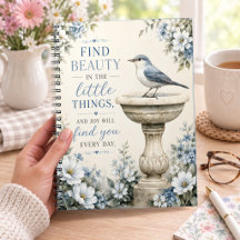 Encuentra la Belleza en las Pequeñas Cosas Pájaro