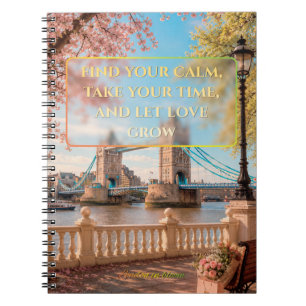 Cuaderno Encuentra tu calma, deja que el amor crezca, Diari