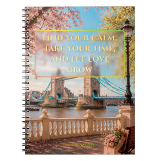 Cuaderno Encuentra tu calma, deja que el amor crezca, Diari