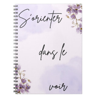 Cuaderno Encuentra tu camino en el bloc de notas de espiral
