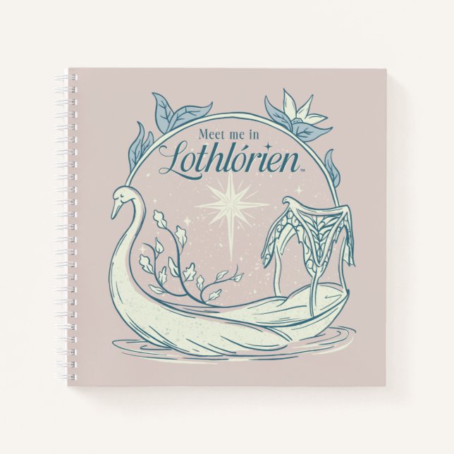 Cuaderno Encuentrame en LOTHLORIEN™ - Barco Cisne (Anverso)