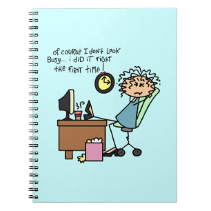 Cuaderno Enderece la primera vez el humor