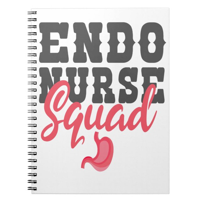 Cuaderno Endo Enurse Squad divertida Enfermería regalo de e (Frente)
