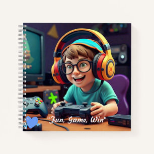 Cuaderno "Energetic 3D Gamer"
