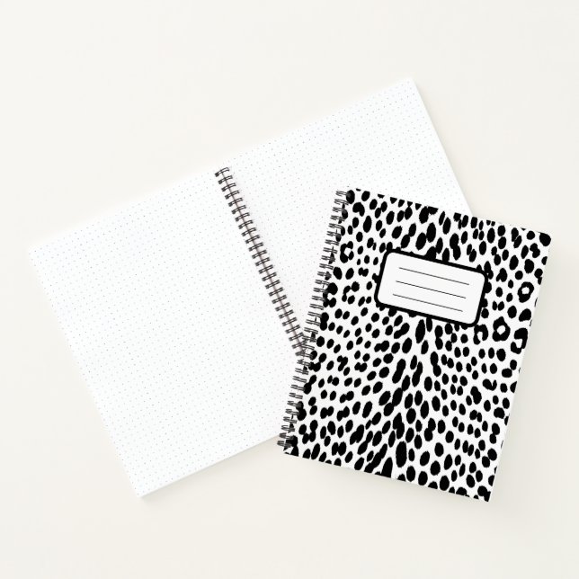 Cuaderno Energía de Leopardo Salvaje – Moda Audaz de Estamp (Interior)