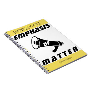 Cuaderno "Énfasis en la cuestión"