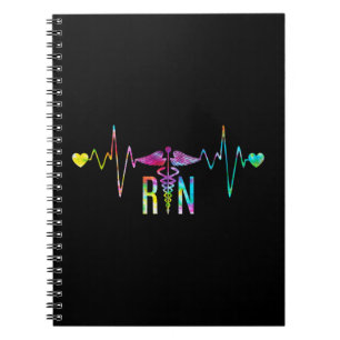 Cuaderno Enferma de enfermería matriculada en RN: tinte de