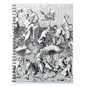 Cuaderno Enfermedades de perros y de su curación, después