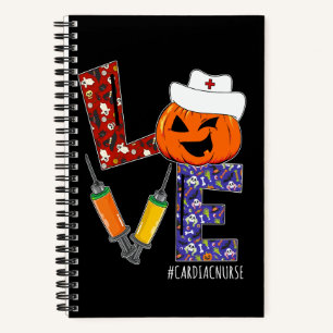 Cuaderno Enfermera cardíaca Ama la vida de enfermera Hallow