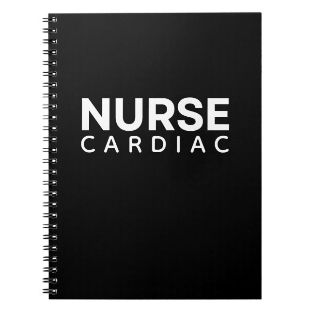 Cuaderno Enfermera Cardíaca Gracias (Frente)