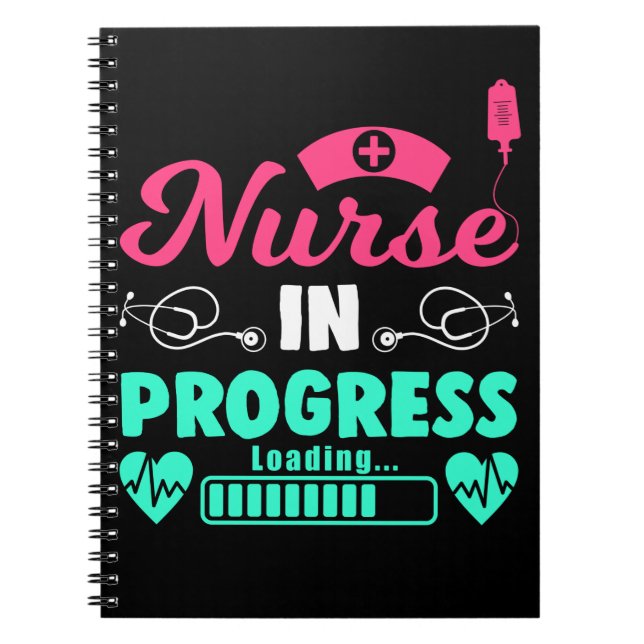 Cuaderno Enfermera con número de enfermeras registradas (Frente)