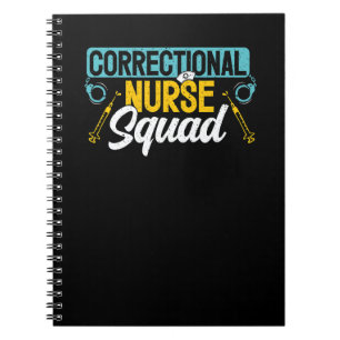 Cuaderno Enfermera Correccional Vida Cárcel Prisión Correcc