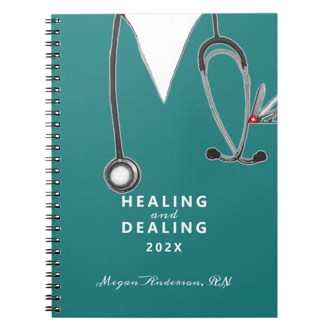 Cuaderno Enfermera creativa (Frente)