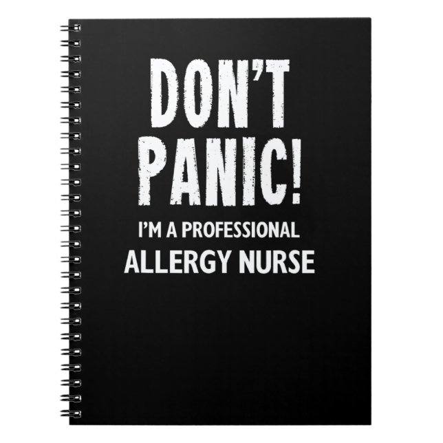Cuaderno enfermera de alergia (Frente)