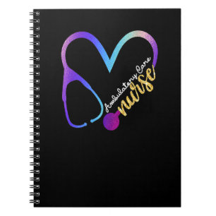 Cuaderno Enfermera de Atención Ambulatoria Watercolglitter
