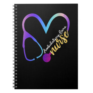 Cuaderno Enfermera de Atención Ambulatoria Watercolglitter