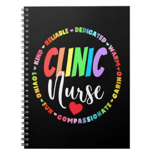 Cuaderno Enfermera de Clínica para la Semana de Agradecimie