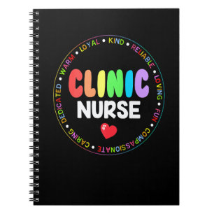 Cuaderno Enfermera de Clínica para la Semana de Agradecimie