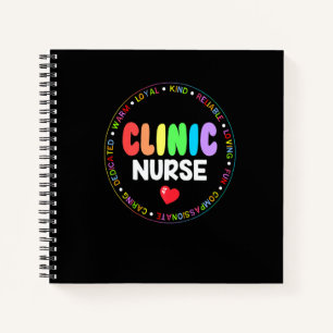 Cuaderno Enfermera de Clínica para la Semana de Agradecimie