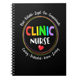 Cuaderno Enfermera de Clínica para la Semana de Agradecimie