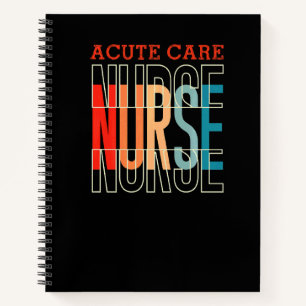 Cuaderno Enfermera de Cuidados Agudos Vintage