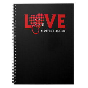 Cuaderno Enfermera de Cuidados Críticos Cuadrillé Corazón R