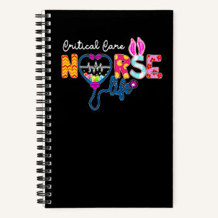 Cuaderno Enfermera de Cuidados Intensivos Cuadrillé Amor Es