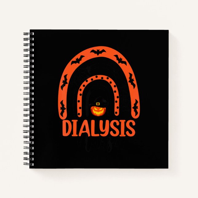 Cuaderno Enfermera de diálisis Arcoíris Enfermería de diáli (Anverso)