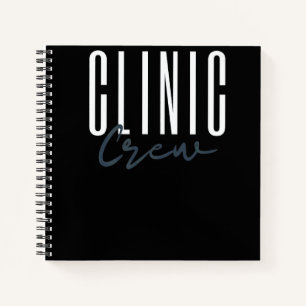 Cuaderno Enfermera de equipo de clínica Enfermera futura En