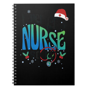 Cuaderno enfermera de ER de Navidad médico de emergencia EM