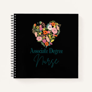 Cuaderno Enfermera de grado asociado Orgullo laboral Vida d