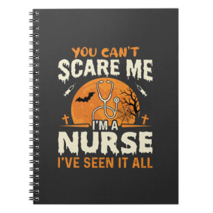 Cuaderno Enfermera de Halloween Asústame