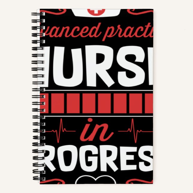 Cuaderno Enfermera de Práctica Avanzada en Progreso Escuela (Anverso)