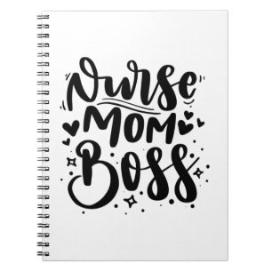 Cuaderno Enfermera de regalo de enfermera mamá Jefe
