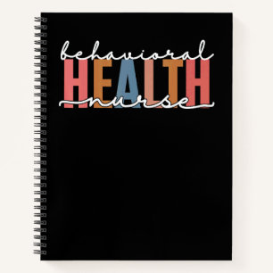 Cuaderno enfermera de salud conductual enfermería psiquiátr