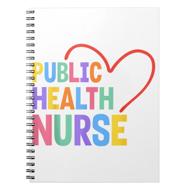 Cuaderno Enfermera de Salud Pública Corazón (Frente)