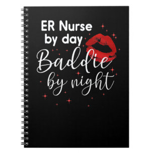 Cuaderno Enfermera de Urgencias De Día Pícara De Noche Enfe