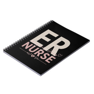 Cuaderno Enfermera de Urgencias Ritmo Cardíaco Fuerte