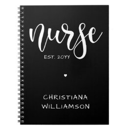 Cuaderno Enfermera del año Personalizado Est Enfermera estu