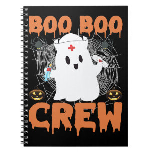 Cuaderno Enfermera del Equipo Boo Boo Halloween