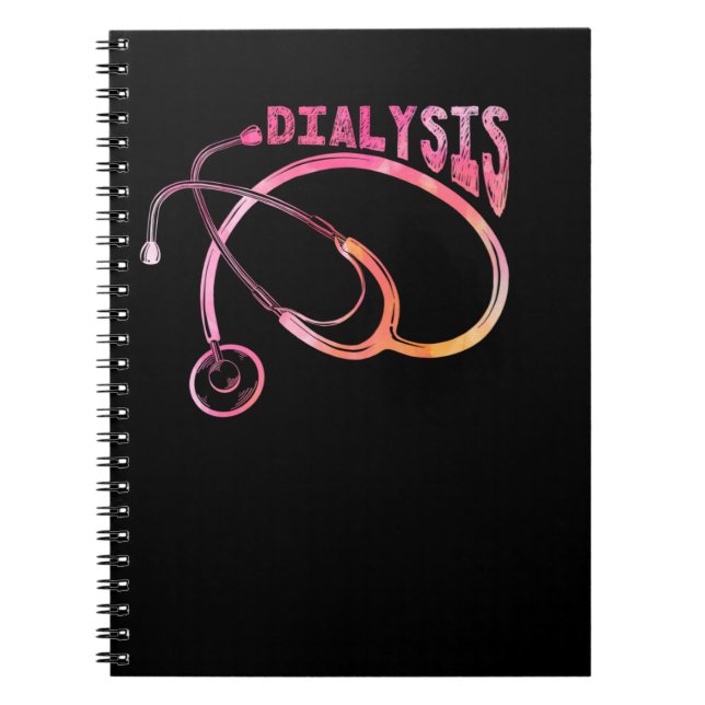 Cuaderno Enfermera dializada Nefrología de riñón (Frente)